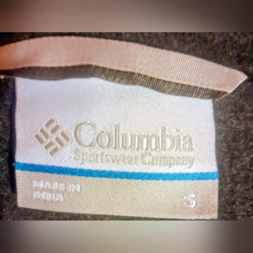 Columbia NWT Mens Black Fleece Jacket, SZ S MSRP $46 - Picture 4 of 6